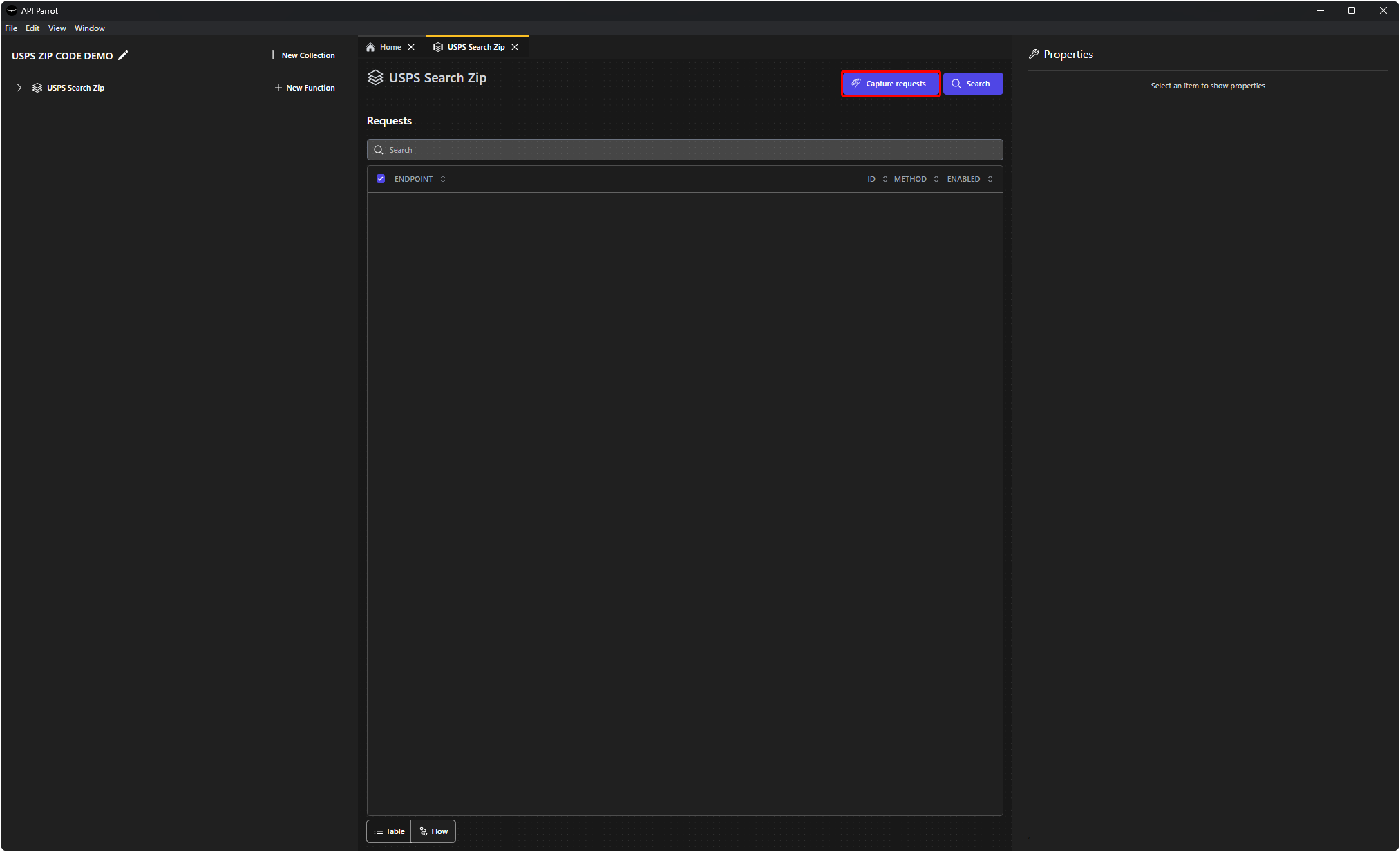 Capture Exchanges Button